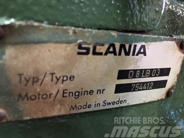 Scania D8LB03 motor Mootorid
