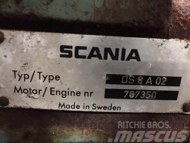 Scania DS8 A 02 motor - kun til reservedele Mootorid