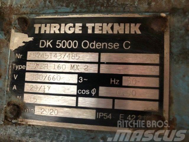 Thrige Teknik Type KMER 160 MX 2 Pumpe Veepumbad
