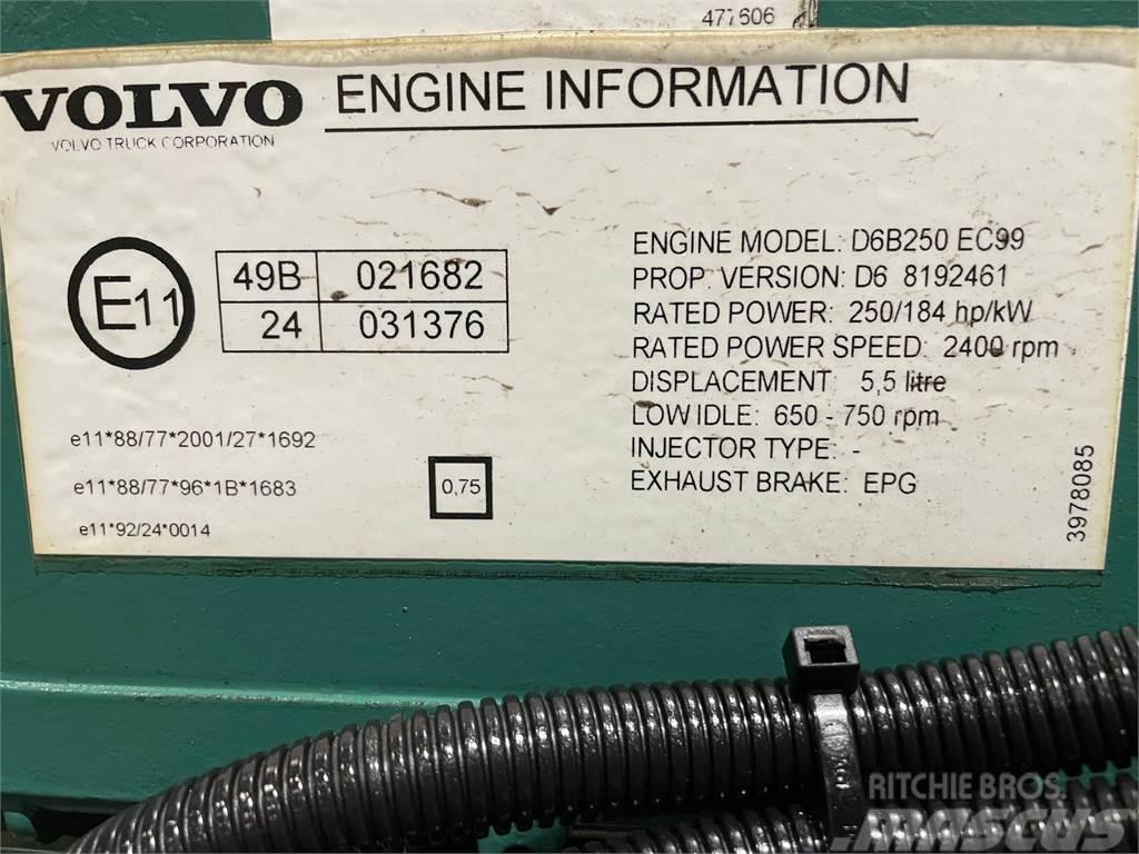 Volvo D6B 250 EC99 motor Mootorid