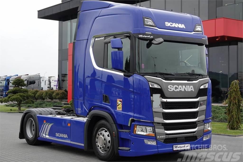 Scania R 450 / RETARDER / NOWY MODEL / OPONY 100 % Sadulveokid
