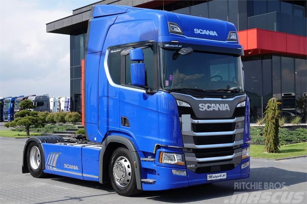 Scania R 450 / RETARDER / LEDY / OPONY 100 % / EURO 6 / 2 Sadulveokid