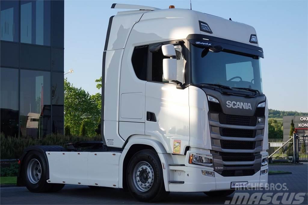 Scania S 500 / RETARDER / KLIMA POSTOJOWA / 2019 ROK Sadulveokid