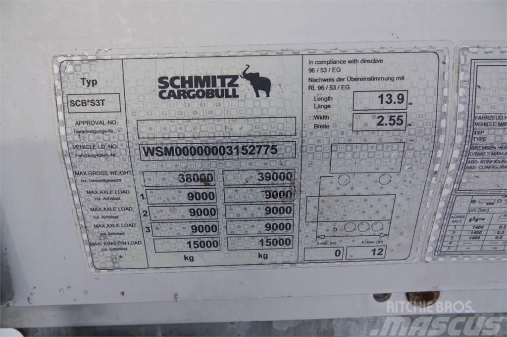 Schmitz Cargobull CURTAINSIDER / STANDARD / 2012 YEAR Tentpoolhaagised