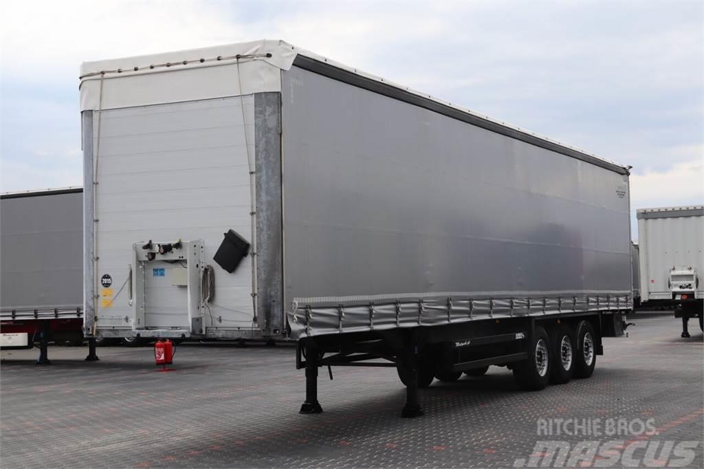 Schmitz Cargobull CURTAINSIDER / STANDARD / LIFTED AXLE / XL CODE / Tentpoolhaagised