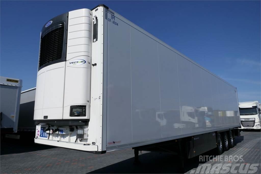 Schmitz Cargobull REFRIDGERATOR / CARRIER VECTOR 1550 / PALLET BOX / Külmikpoolhaagised