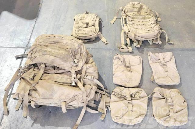  (8) USMC Coyote FILBE Pack Sets w/Assault Packs &  Muu