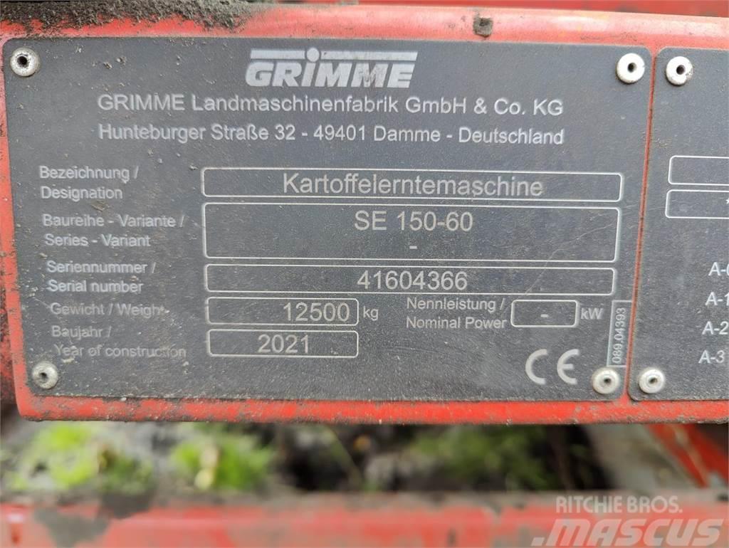 Grimme SE 150-60 UB Kartulikombainid ja kaevajad