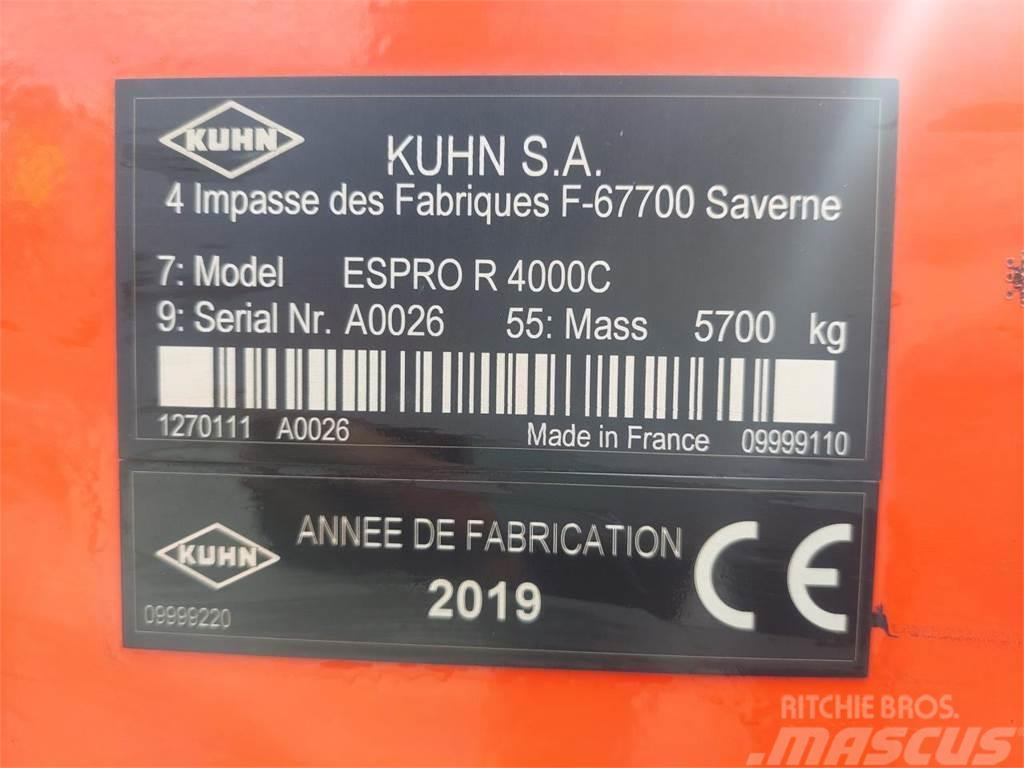 Kuhn ESPRO 4000 RC med frø-udstyr Külvikud
