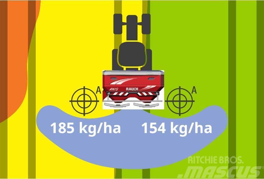 Rauch AXIS H 50.2 EMC+W Väetisekülvikud pihustiga