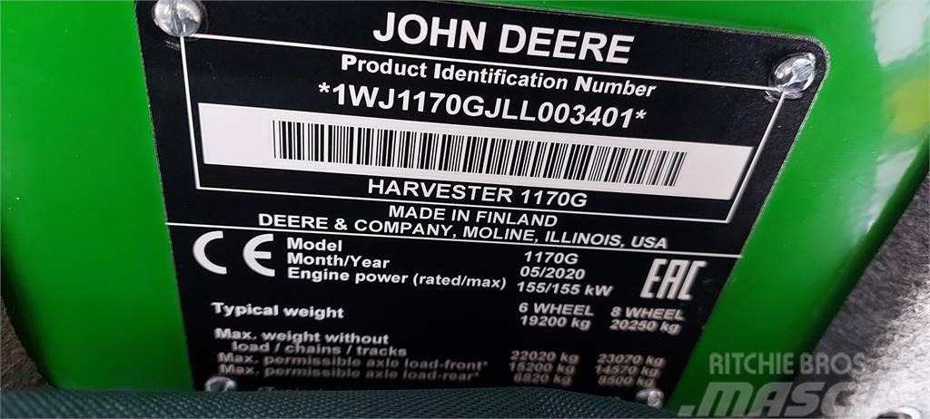 John Deere 1170G Harvesterid