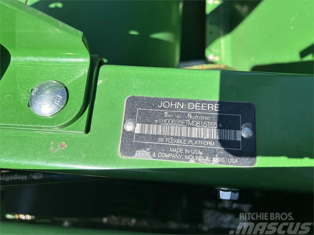 John Deere 635F Lisavarustus ja komponendid