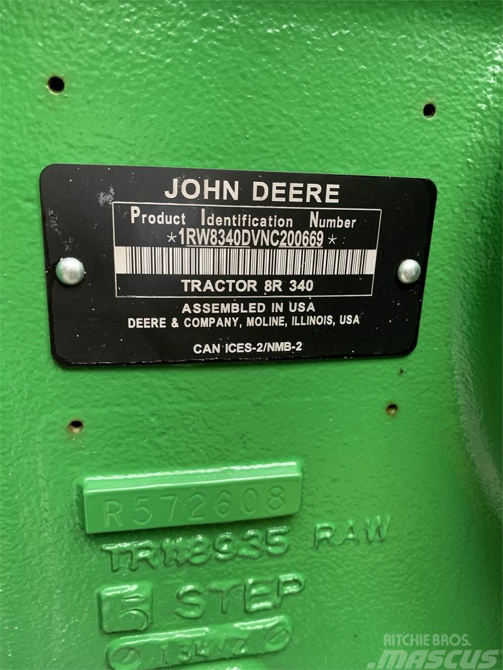 John Deere 8R 340 Traktorid