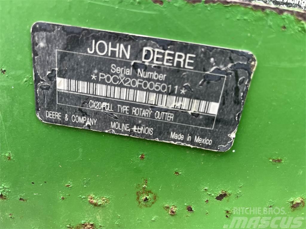 John Deere CX20 Rullipurustid, noad ja lahtirullijad