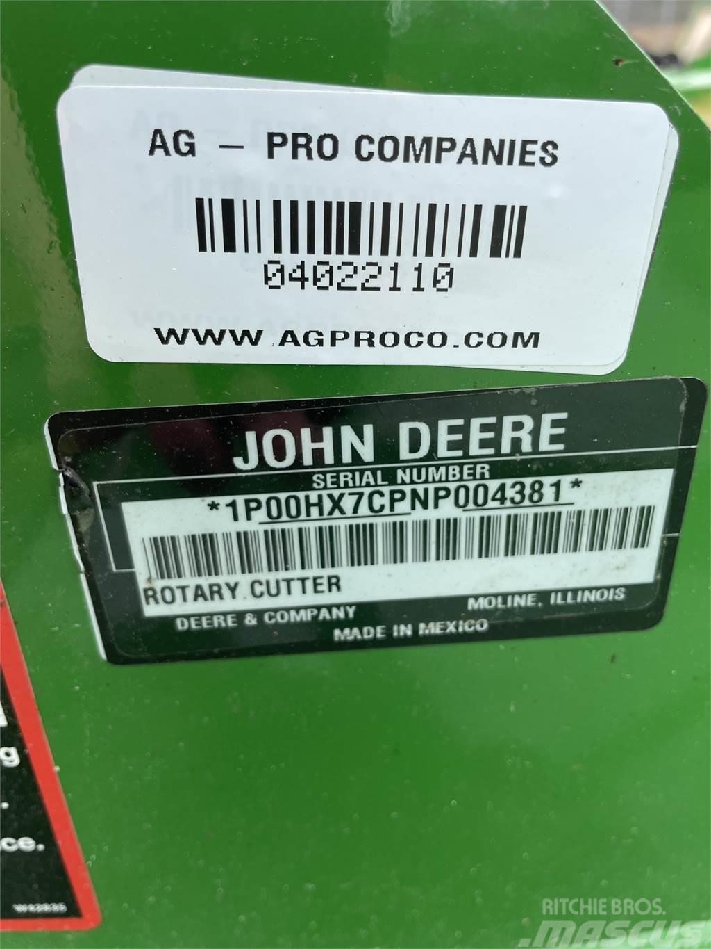 John Deere HX7 Rullipurustid, noad ja lahtirullijad