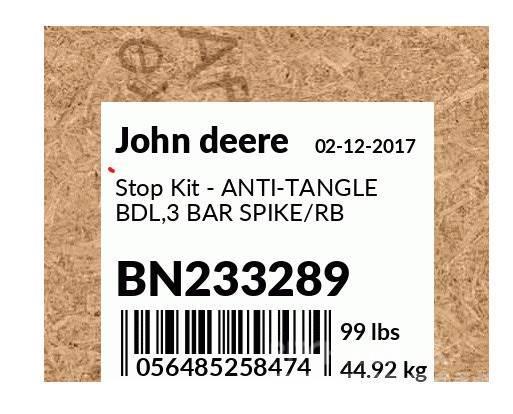 John Deere New Anti-Tangle kit for 2310 Muud mullaharimismasinad ja tarvikud