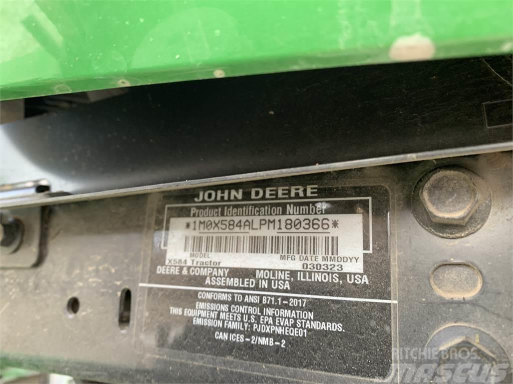 John Deere X584 Kompakttraktorid