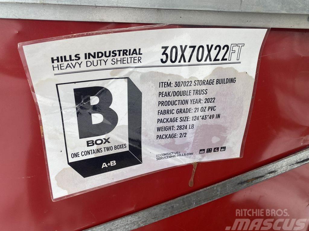  Hills Industrial Heavy Duty Shelter - 30'W x 70'L  Teraskonstruktsiooniga ehitised