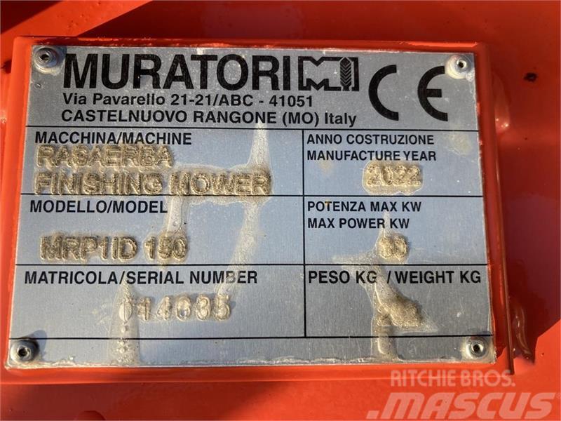 Muratori MRP1150 monteret med eurobeslag Esi ja taganiidukid