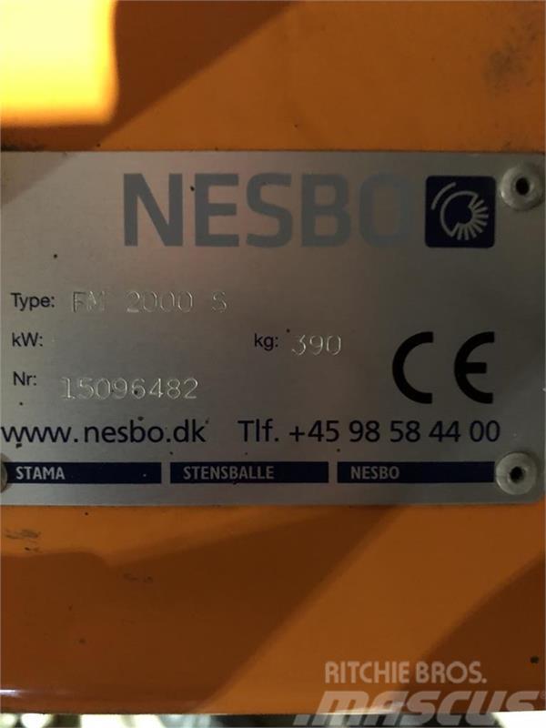 Nesbo FM2000S / Overglemt fejemaskine, ALDRIG brugt Muud põllumajandusmasinad