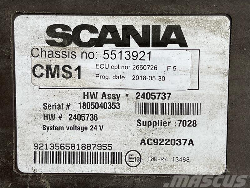 Scania  CMS ECU 2660726 Elektroonikaseadmed