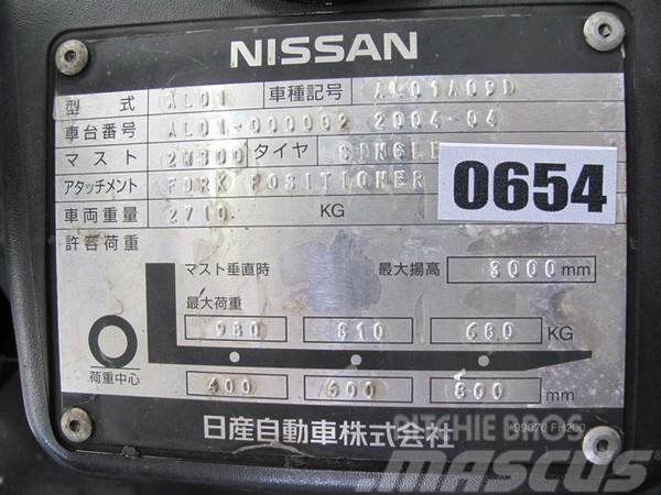 Nissan AL01A09D Gaasitõstukid