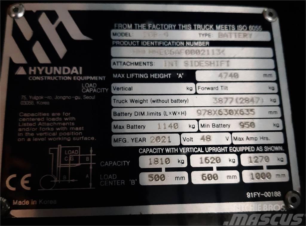 Hyundai 20B-9 TS470 Elektritõstukid