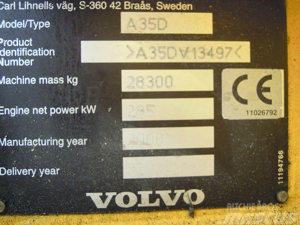 Volvo A35D Liigendraamiga pinnaseveokid