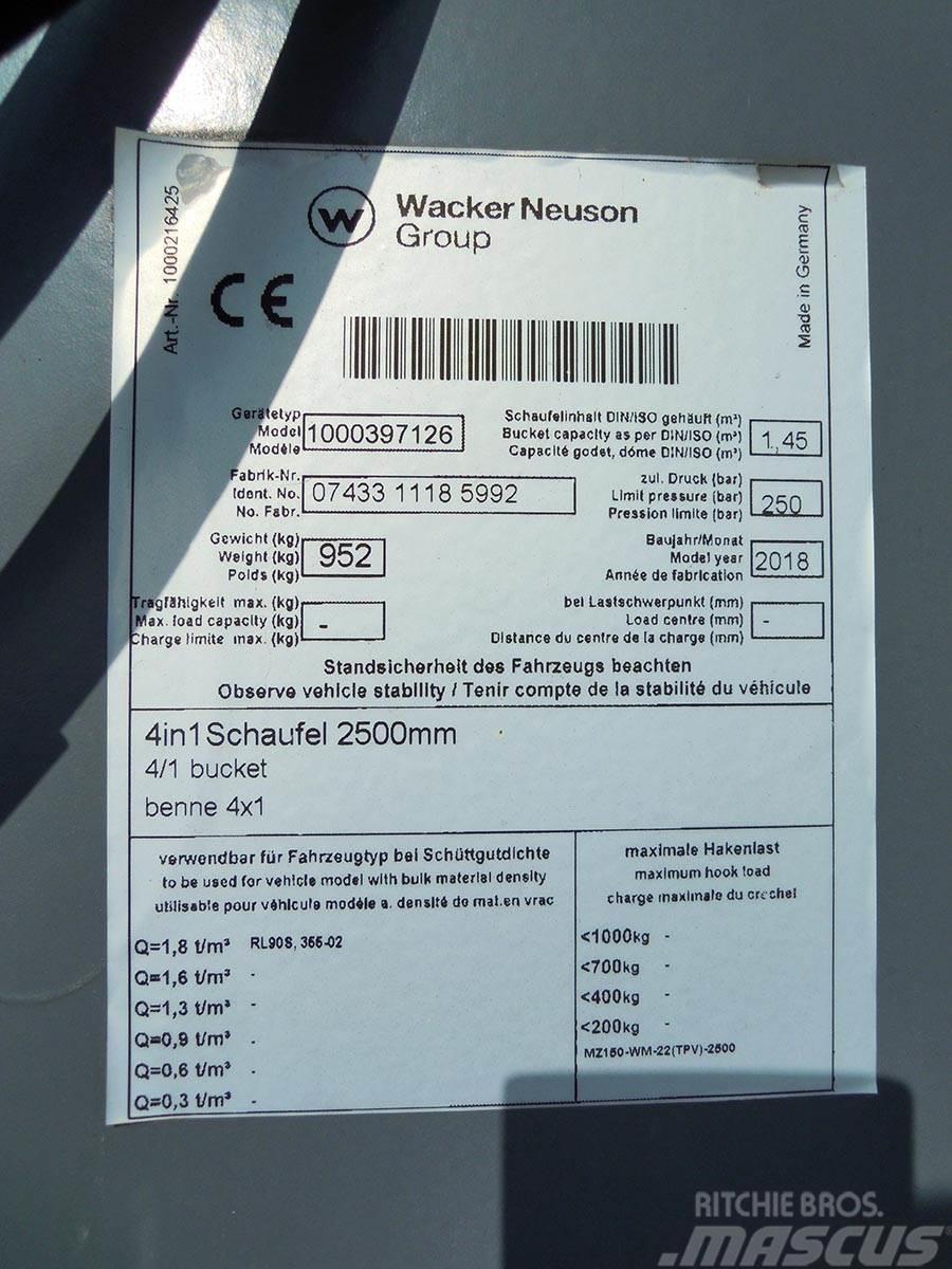 Wacker Neuson 4/1 2480mm 1,30m3 Muu
