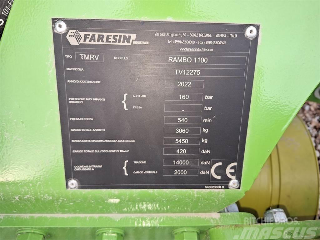 Faresin Rambo 1100 Vertikalmischwagen Muud põllumajandusmasinad