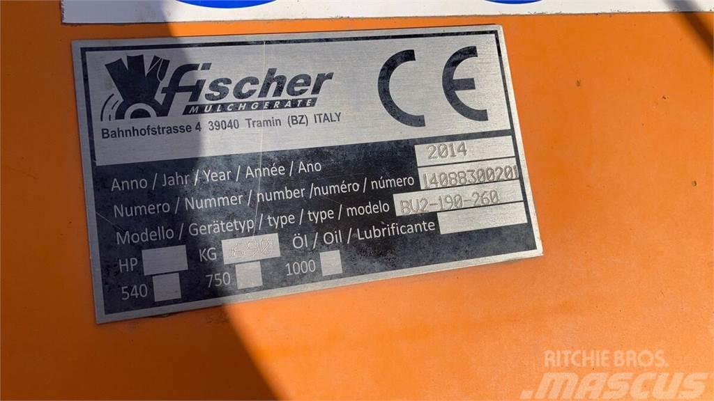 Fischer BV2 190-260 Karjamaade niidukid / pealselõikurid