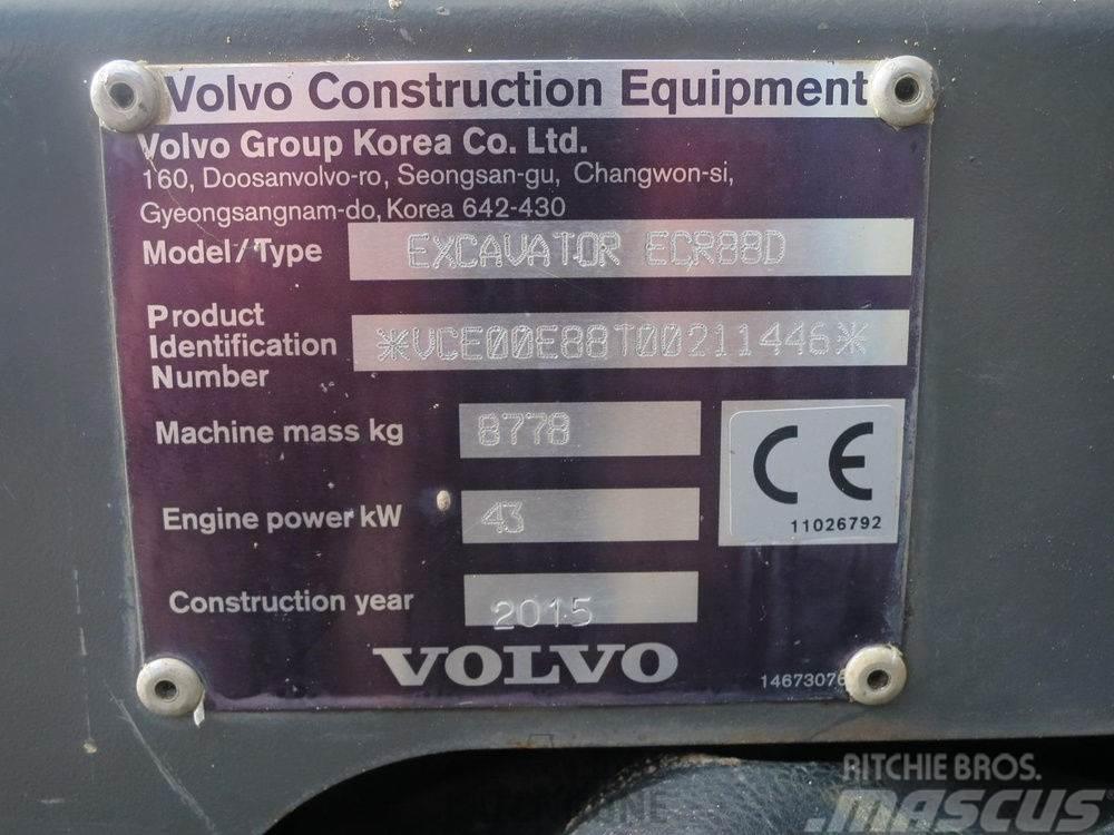 Volvo ECR88D SMP Rototiltti Roomikekskavaatorid