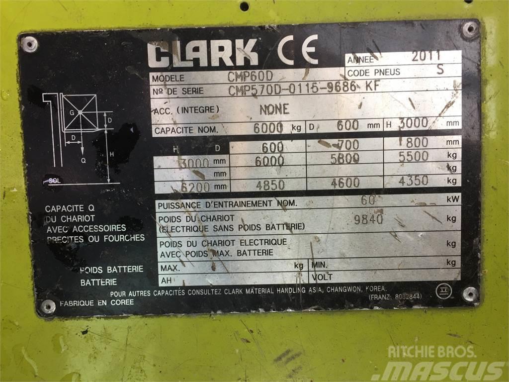 Clark CMP60D Kahveltõstukid - muud