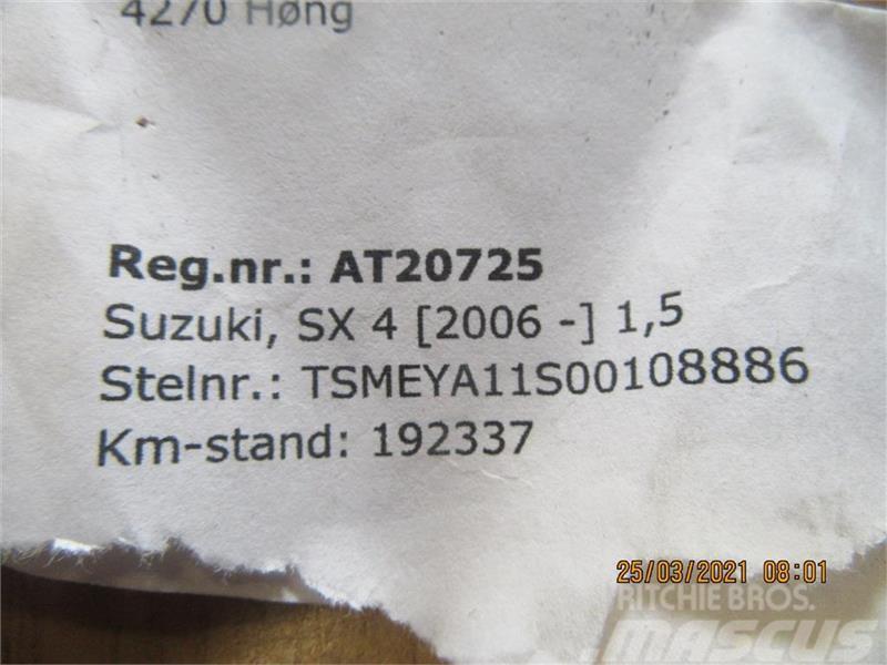  - - -  4 Komplet hjul for Suzuki SX4 Muud osad