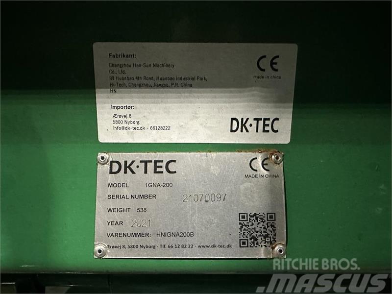 Dk-Tec IGNA Premium 200 cm. Kultivaatorid