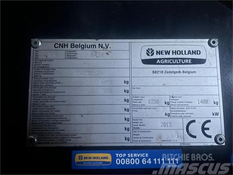 New Holland BB 1290 RC Heinapressid