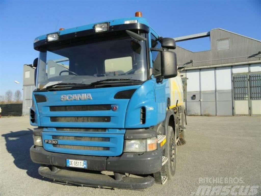 Scania P 230 Bucher Tänavapuhastusveokid