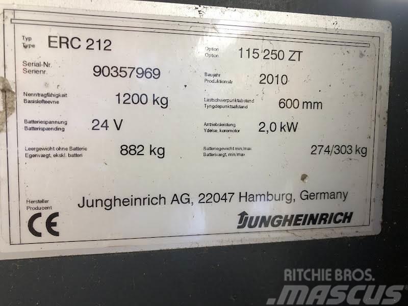 Jungheinrich ERC 212 Platvormiga virnastajad