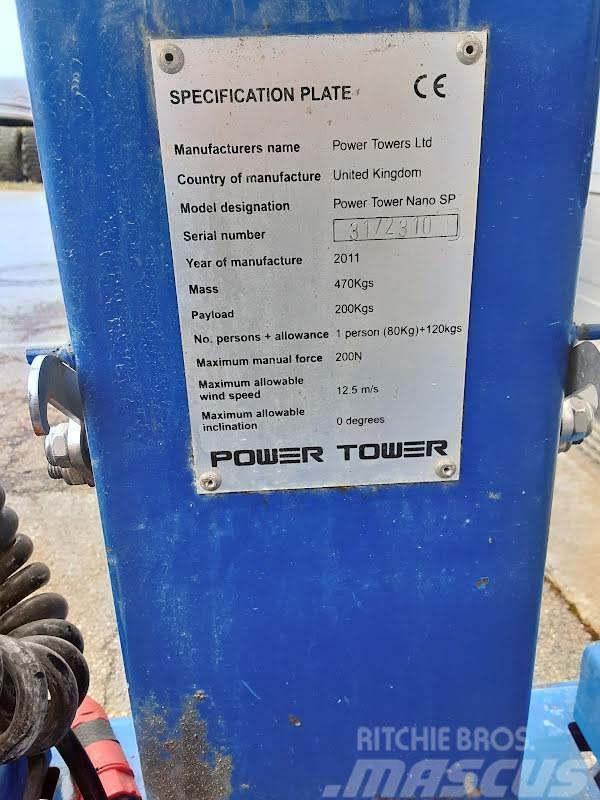Power TOWERS NANO SP Muud tõstukid ja platvormid