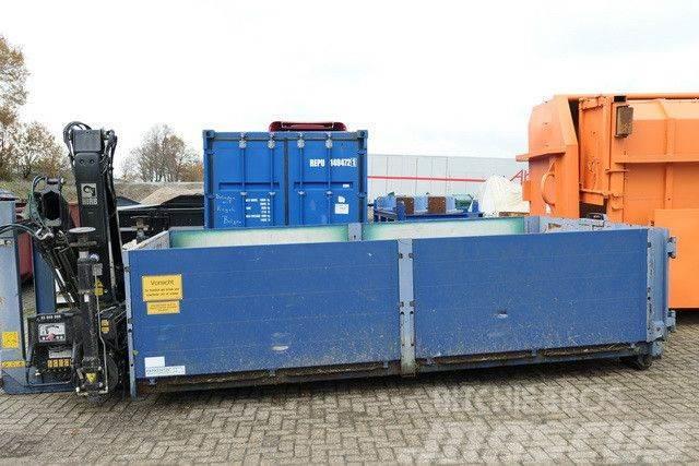  Abrollcontainer, Kran Hiab 099 BS-2 Duo Konksliftveokid
