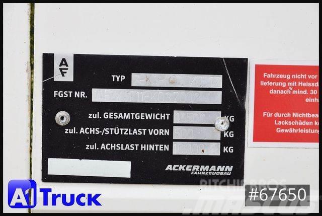 Ackermann 1 Achs Koffer+ Schiebeplane 3100mm innen Furgoonhaagised