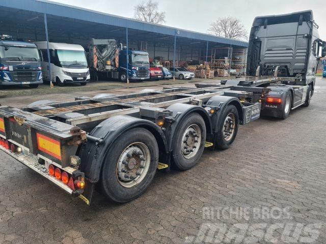Broshuis MFCC 20 - 45ft. Multi Chassis - ADR -TOP ZUSTAND Raskeveo poolhaagised