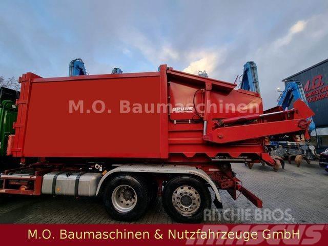 Bruns SP 1502 / Müllsammelaufbau/ Hecklader / Prügiautod