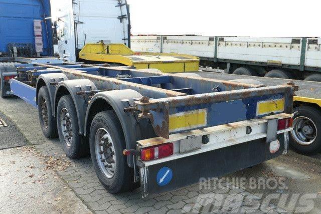 Carnehl CCS/HS, 1x20/2x20/1x30/1x40 Fuß Container, Lift Raskeveo poolhaagised