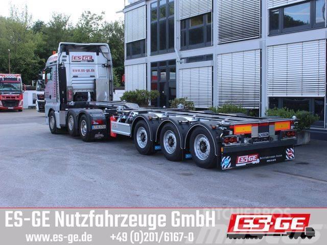 D-tec 3-Achs-Containerchassis Multi Raskeveo poolhaagised