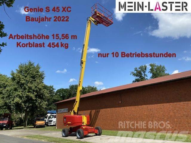 Genie S 45X 16 m max. 454 kg Korblast * Deutz Diesel Iseliikuvad poomtõstukid