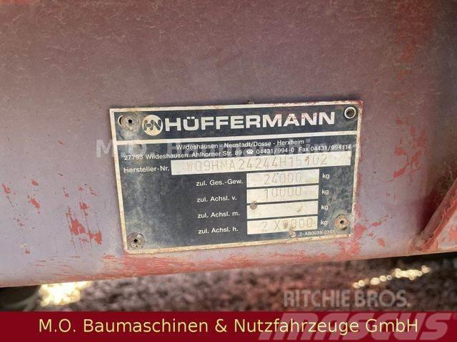 Hüffermann HMA 24.24 / Muldenanhänger / 24t Konteinerveohaagised
