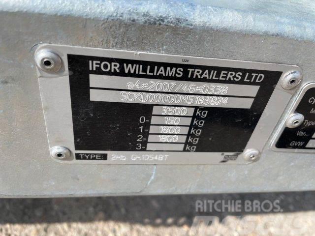 Ifor Williams 2Hb GH35, NEW NOT REGISTRED,machine transport824 Autotreilerid