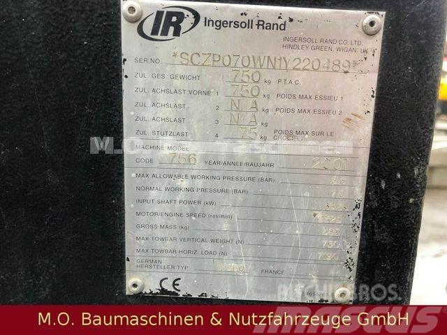 Ingersoll Rand Kompressor / 7 bar / 750 Kg Muud osad