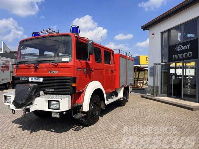 Iveco 75-16 AW 4x4 LF8 Feuerwehr Standheizung 9 Sitze Muu
